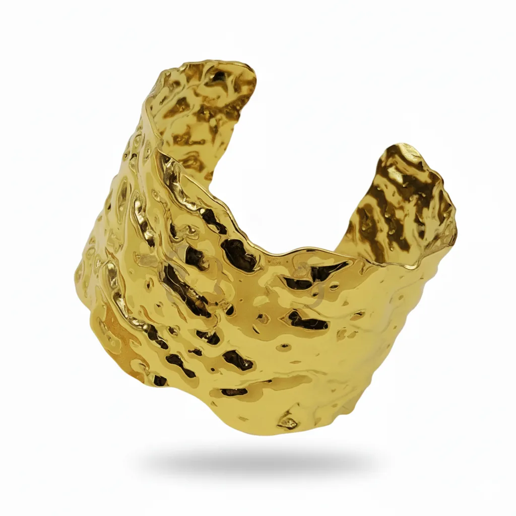 COMPRAR PULSERA DE ACERO INOXIDABLE EFECTO FUNDIDO