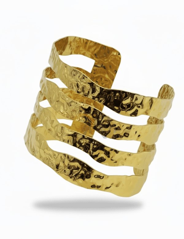 COMPRAR PULSERA DE ACERO INOXIDABLE EFECTO FUNDIDO