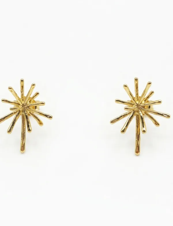 COMPRAR PENDIENTES ACERO INOXIDABLE MUJER DORADO WATERPROOF HIPOALERGENICO